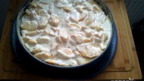 яблочная шарлотка