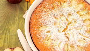 Яблочный пирог-шарлотка