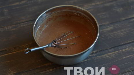 шоколадные блинные рулетики