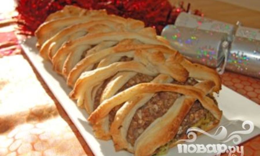 Рецепт каштанового штруделя