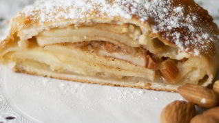 Незатейливый яблочный штрудель