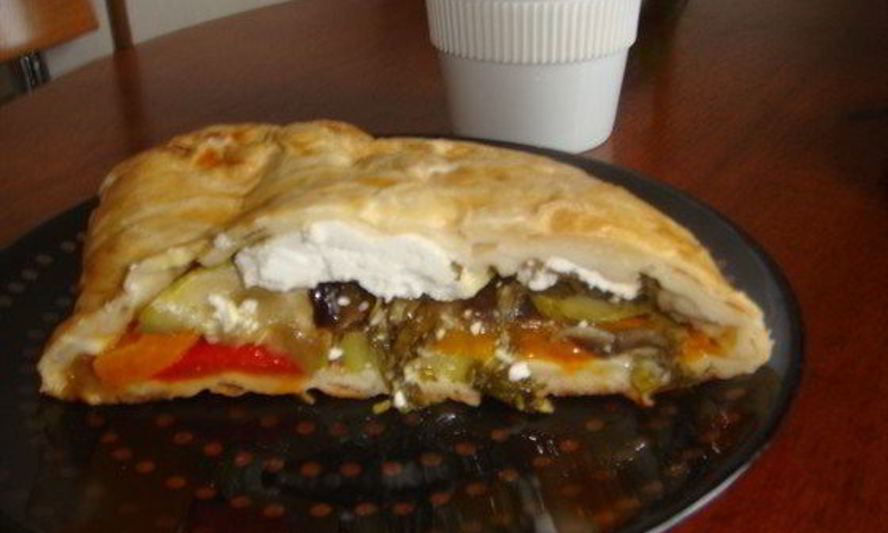 Рецепт овощного штруделя