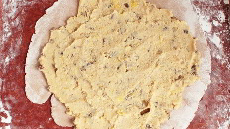 штрудель бананово-апельсиновый