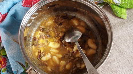 штрудель бананово-апельсиновый