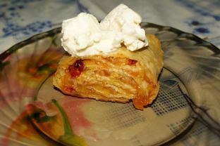 Штрудель из лаваша с яблоками