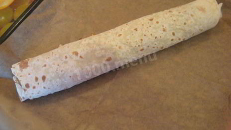 штрудель из лаваша с яблоками