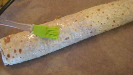 штрудель из лаваша с яблоками