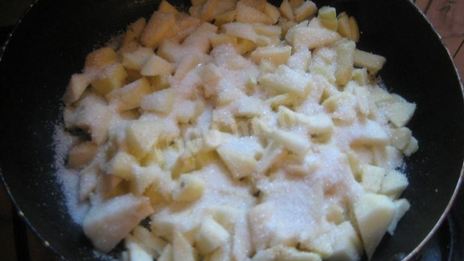 штрудель из лаваша с яблоками