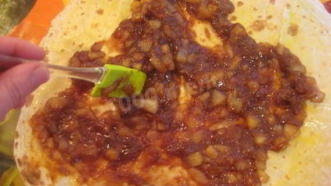 штрудель из лаваша с яблоками