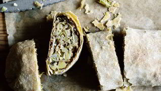 Штрудель из теста фило