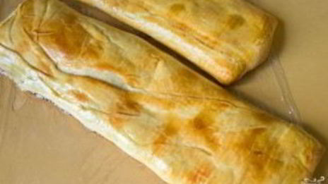 штрудель из творожного теста