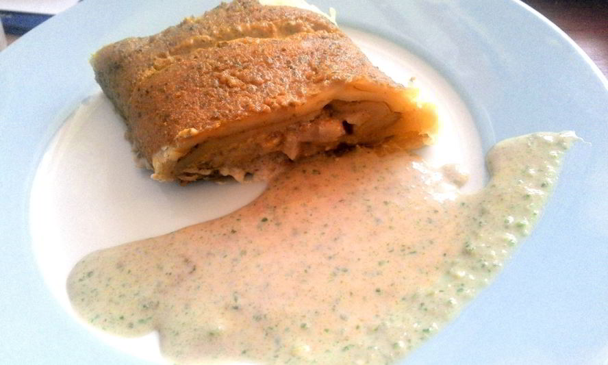 Рецепт штруделя с фейхоа и маскарпоне