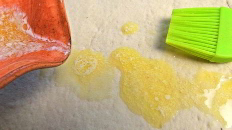 штрудель с грушей и яблоками