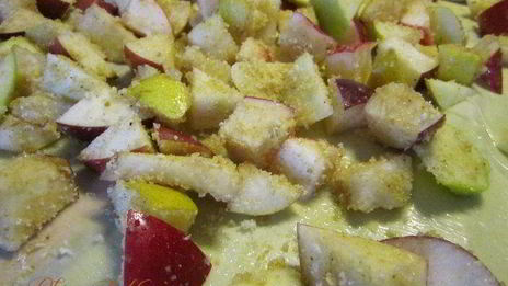 штрудель с яблочно-грушевой начинкой