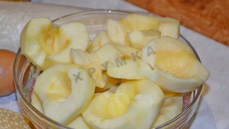 штрудель с яблоками из лаваша