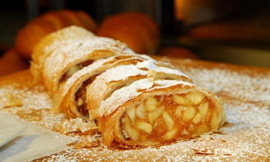 Рецепт штруделя с яблоками