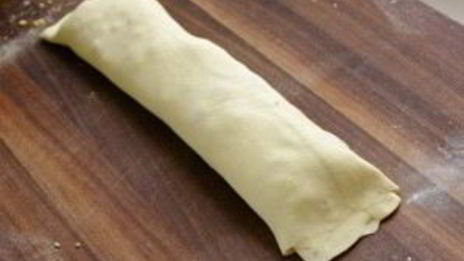 штрудель с яблоками