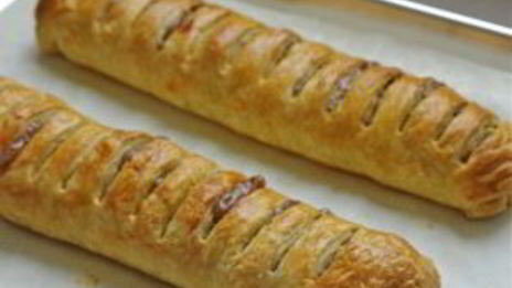 штрудель с яблоками