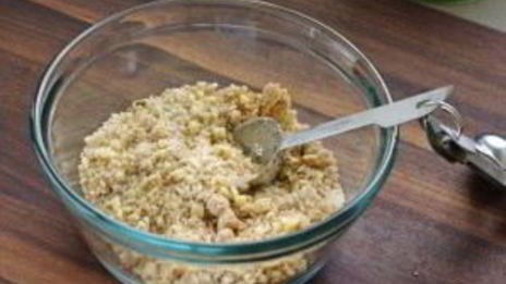 штрудель с яблоками