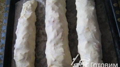 штрудель яблочный нежный