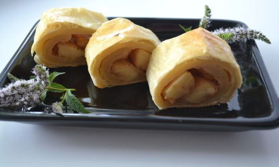 Рецепт штруделя яблочного