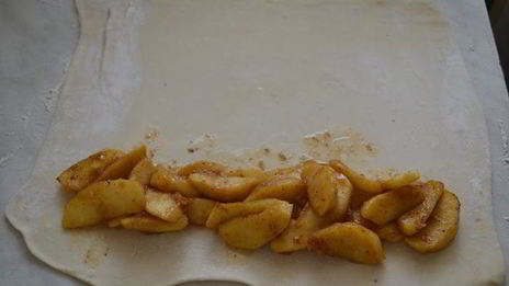 штрудель яблочный