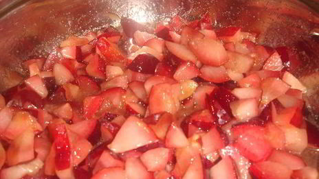 сливовый штрудель из лаваша