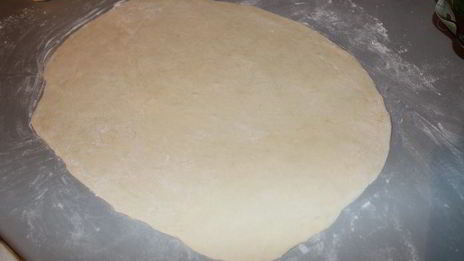 ванильный штрудель с яблоком, сливами и творогом