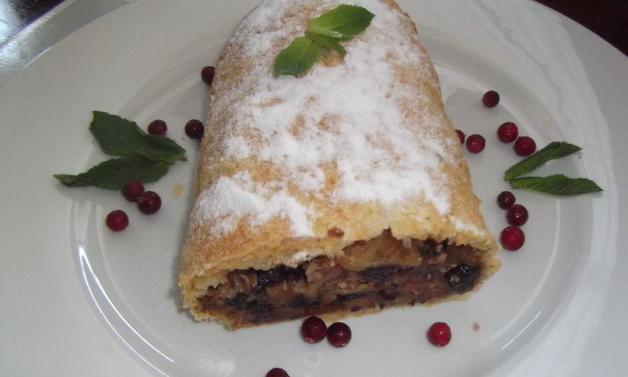 Рецепт венского штруделя с яблоками