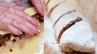 Вишневый штрудель с корицей