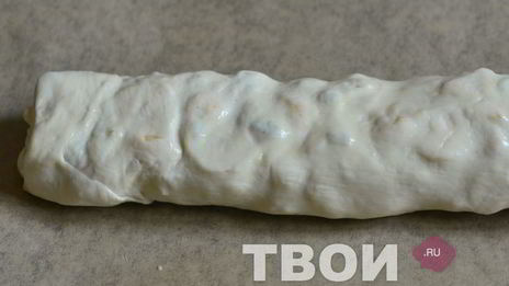 яблочный штрудель из слоеного теста