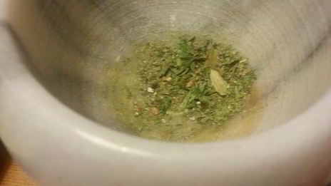 яблочный штрудель с мятой и кардамоном