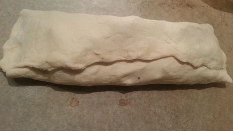 яблочный штрудель с мятой и кардамоном