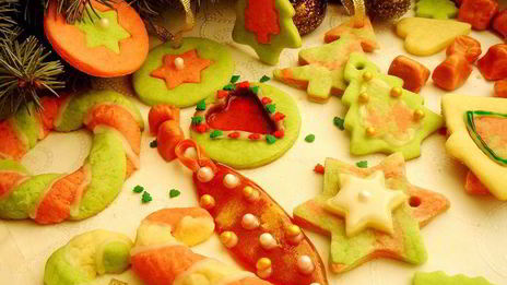 сладкая новогодняя выпечка