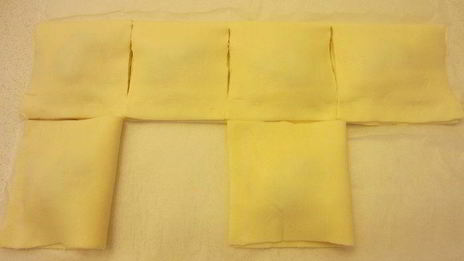 слоеные конвертики идеальный завтрак