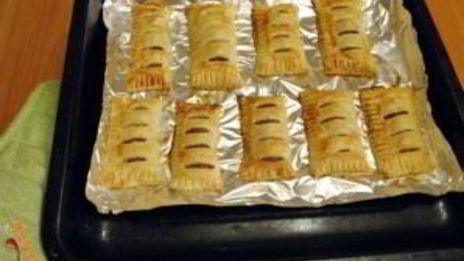 слойки из слоеного бездрожжевого теста