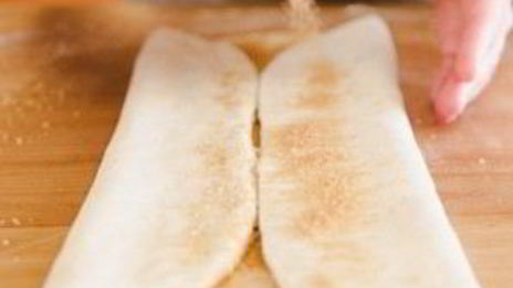 слойки из слоеного теста с сахаром