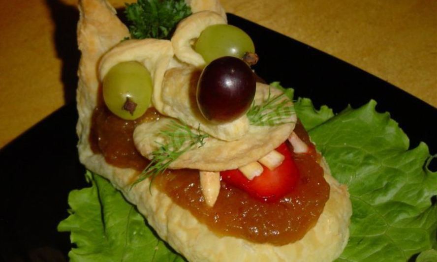 Рецепт слоек с повидлом из слоеного теста добрый волк