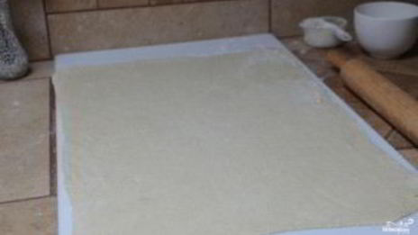 слойки с творогом