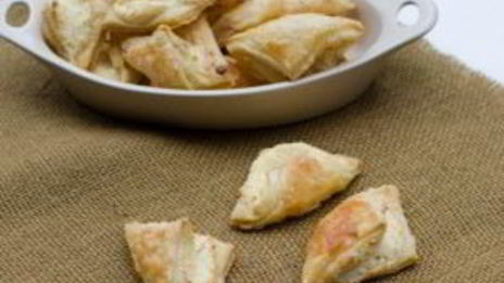 слойки с творогом