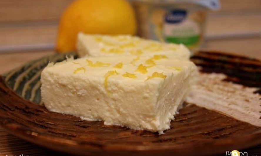 Рецепт лимонного творожника