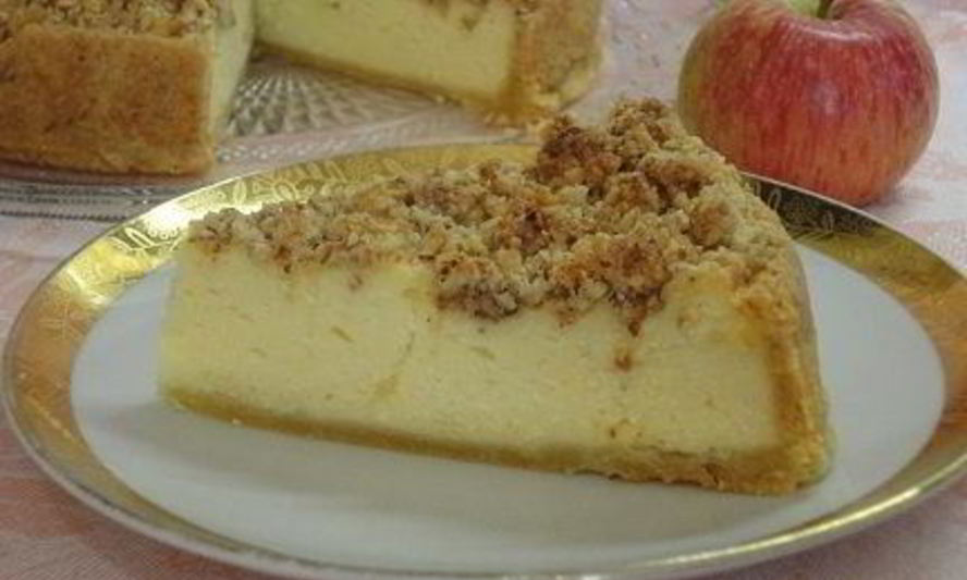 Рецепт миндального творожника