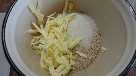 миндальный творожник