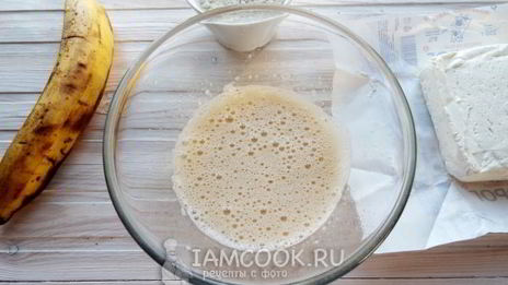 сырники с бананом и медом