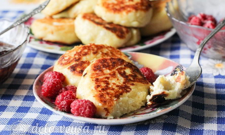 Рецепт сырников с йогуртом