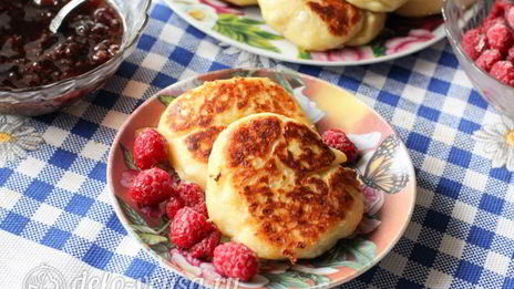 сырники с йогуртом