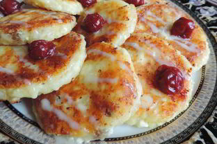 Сырники с изюмом