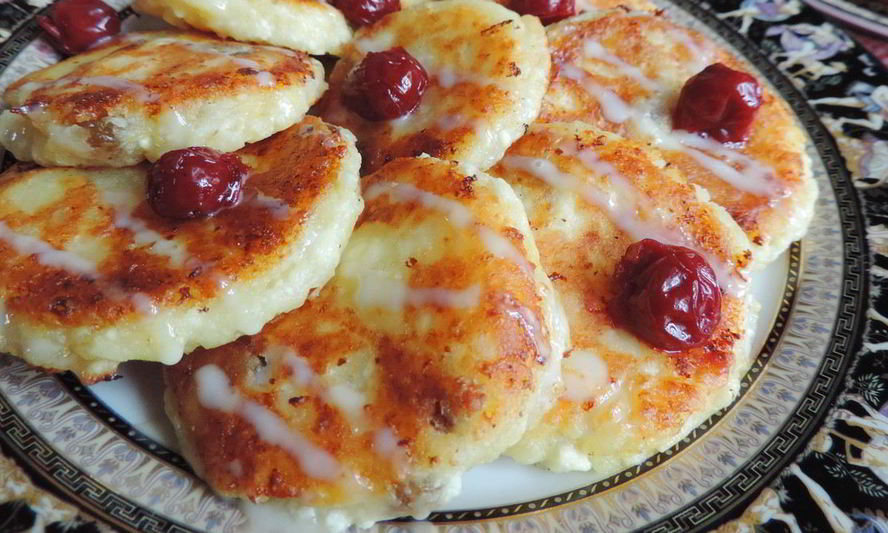 Рецепт сырников с изюмом