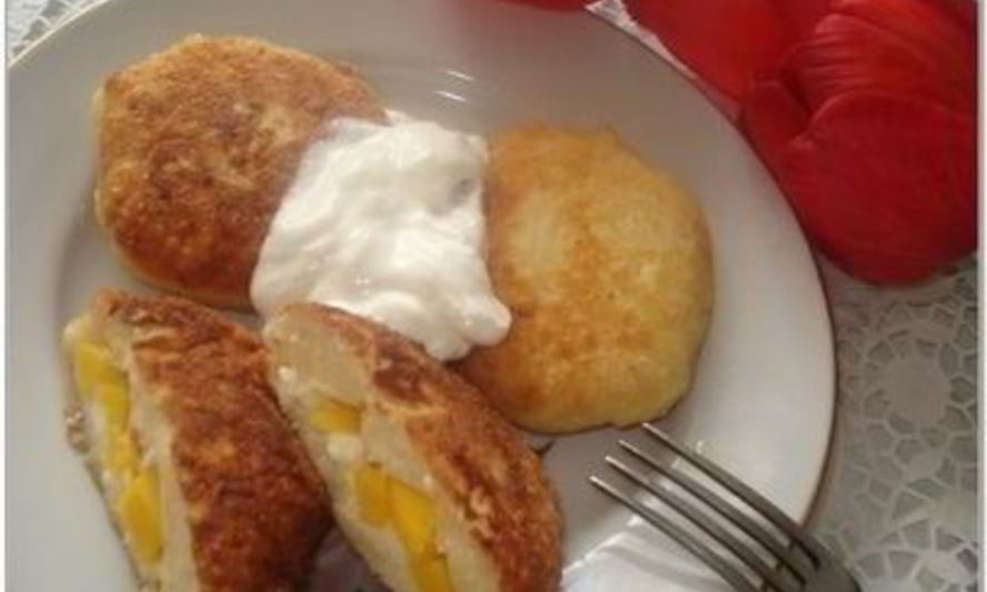 Рецепт сырников с манго