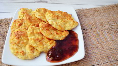 сырники с яблоком